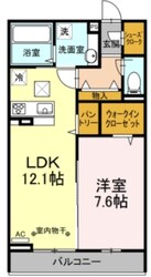 セント国立の物件間取画像